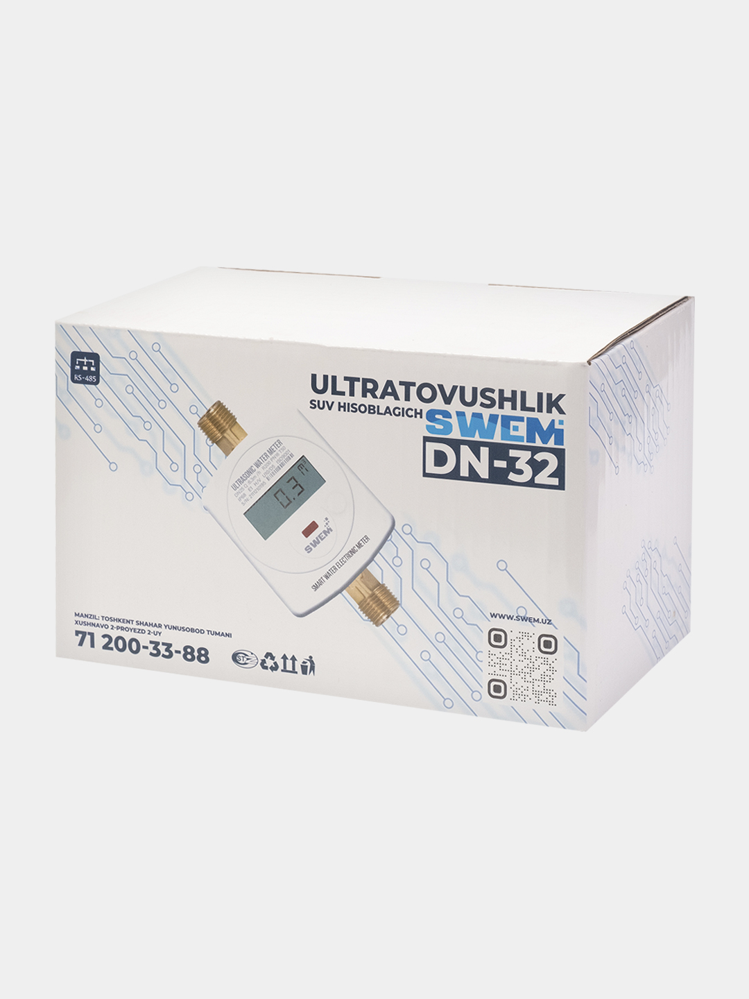Ultratovushli suv hisoblagich DN32