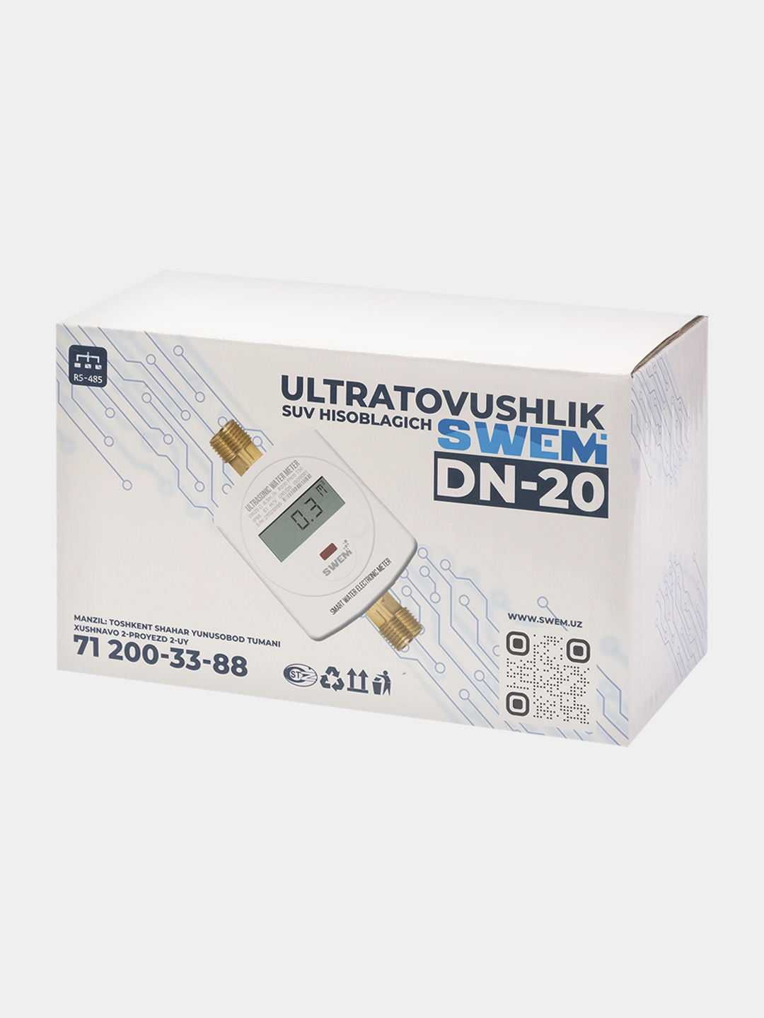 Ultratovushli suv hisoblagich DN20
