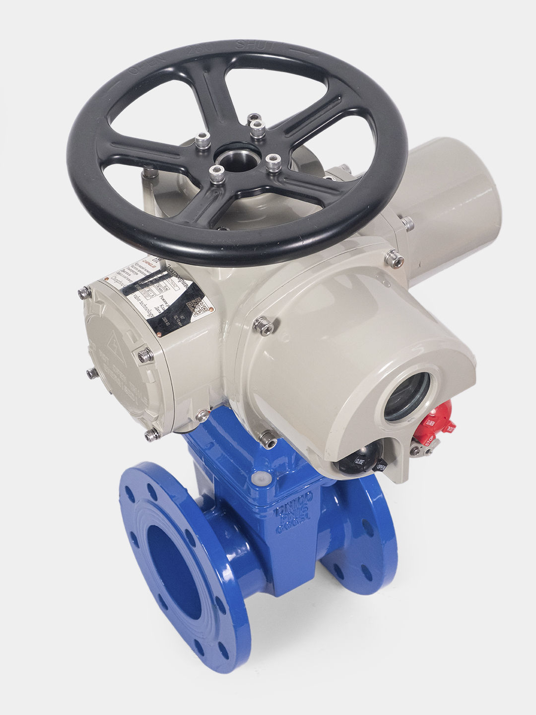 Elektroprivodlik zadvijka DN100